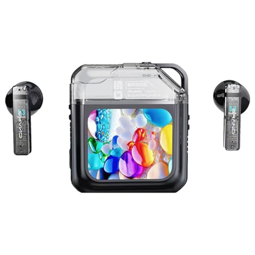 Vocdikficy LED-Vollfarb-Touchscreen-Bluetooth-Ohrhörer Aktive Geräuschunterdrückung Echte Kabellose Smart ANC-Kopfhörer Schwarz Vocdikficy LED-Vollfarb-Touchscreen-Bluetooth-Ohrhörer Aktive Geräuschunterdrückung Echte Kabellose Smart ANC-Kopfhörer Schwarz von Vocdikficy