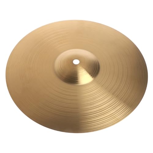 Vocdikficy Metallisches Crash-Becken, Trommel-Becken, Schlagzeug-Perkussion, Musikinstrument für Spieler, Einfach zu Bedienen, Langlebig, Feine Verarbeitung Vocdikficy Metallisches Crash-Becken, Trommel-Becken, Schlagzeug-Perkussion, Musikinstrument für Spieler, Einfach zu Bedienen, Langlebig, Feine Verarbeitung von Vocdikficy