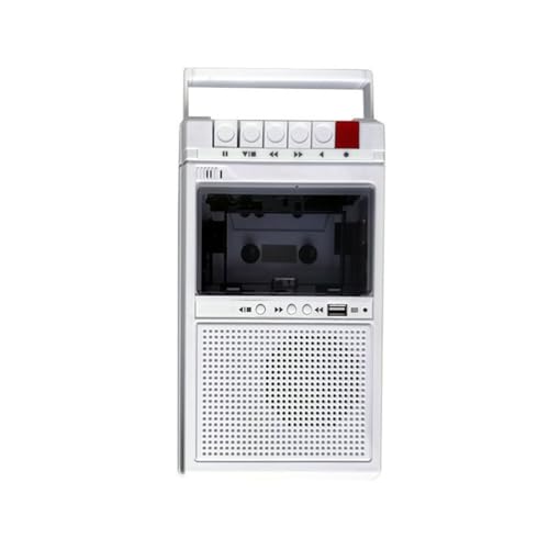 Vocdikficy Retro-Kassettenrecorder und -Player Unterstützt Interne und Externe Aufnahme und USB-Transkription von Vocdikficy