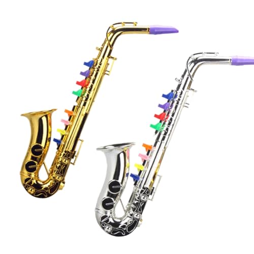 Vocdikficy Saxophon Kindermusikinstrument Kindersimulation Musikinstrument Achtton-Saxophon Hausmusik Vocdikficy Saxophon Kindermusikinstrument Kindersimulation Musikinstrument Achtton-Saxophon Hausmusik von Vocdikficy