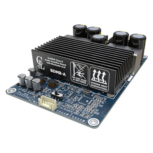 Vocdikficy TPA3255 Digital Power Verstärker Audio Board 2x300W 2.0 Kanal HiFi Stereo Mini Verstärker Sound Speaker Mini Amp, Robuste Feinbearbeitung von Vocdikficy