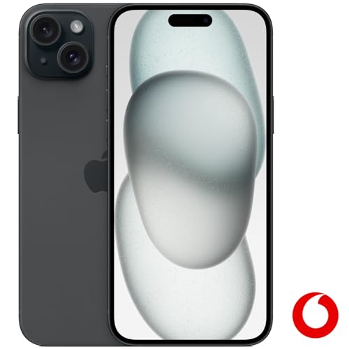 Apple iPhone 15 mit Vodafone Vertrag | Aktion: 25% Basispreis-Rabatt | 24 Mon. Laufzeit | in Schwarz | mit 128 GB Speicher von Vodafone