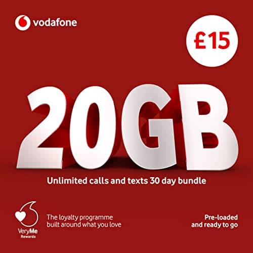 Vodafone Pay As You Go £15 SIM von Vodafone