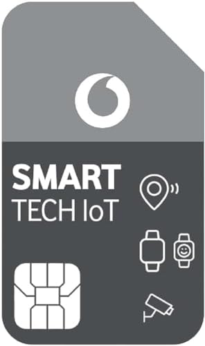 Vodafone Smartwatch SIM-Karte | Erreichbar ohne Smartphone durch Inklusivminuten und -Daten | bis zu 150€ Amazon-Gutschein | Flexible Laufzeit | Auch für Kamera, Tracker etc. von Vodafone
