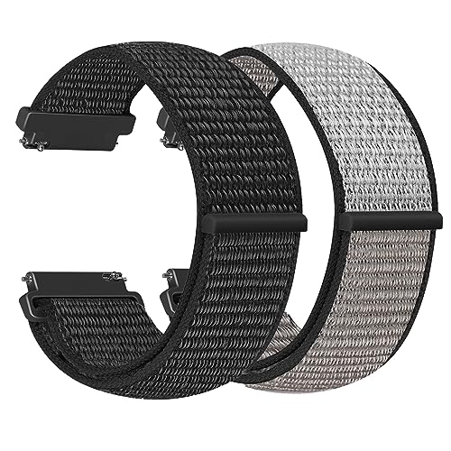 Vodtian 24mm Nylon Armband Kompatibel mit Suunto 9/9 Baro/9 Titanium/9 GPS/Suunto 7/D5/ Spartan Sport/Traverse 24mm/Ticwatch Pro 5/Fossil Q Machine Hybrid/Nate Hybrid, Uhrenarmband für Damen Herren von Vodtian