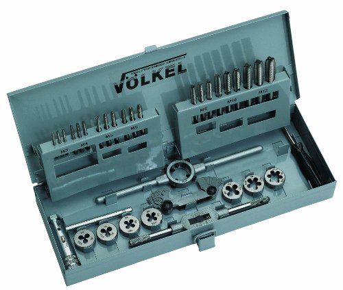 Völkel 49581 HSS-Gewindeschneider-Set, 3-12 mm von Völkel