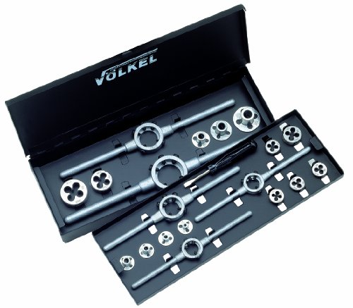 Völkel 49599 HSS Schneideisen- und Führungssatz, 3 mm - 12 mm Völkel 49599 HSS Schneideisen- und Führungssatz, 3 mm - 12 mm von Völkel