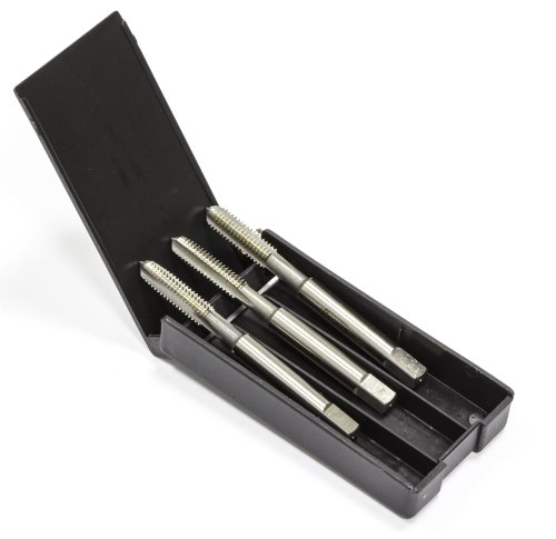Handgewindebohrer 3-tlg. Satz ISO 529 HSS-G - UNF 1/4 x 28 Handgewindebohrer 3-tlg. Satz ISO 529 HSS-G - UNF 1/4 x 28 von Völkel
