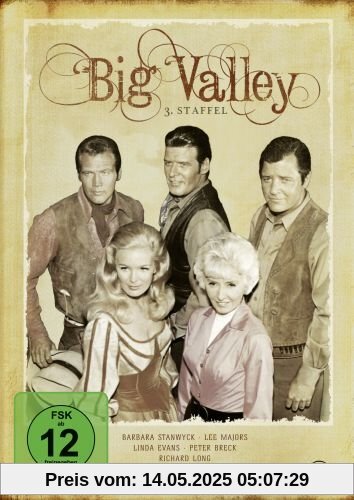 Big Valley - 3. Staffel [7 DVDs] von Vogel, Virgil W.