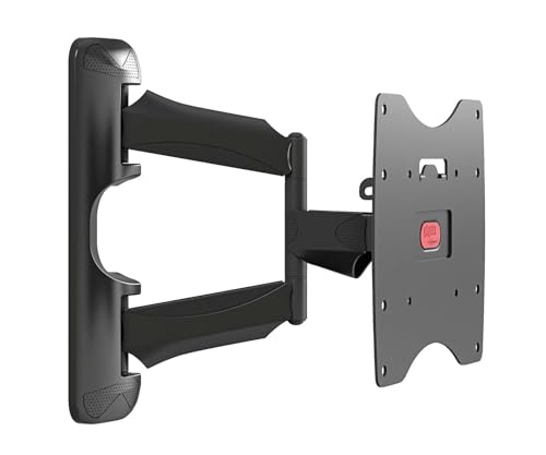 Physix PHW 400 S TV-Wandhalterung für 48-104 cm (19-40 Zoll) Fernseher, drehbar und neigbar, max. 20 kg, Vesa max. 200 x 200, schwarz von Vogel's