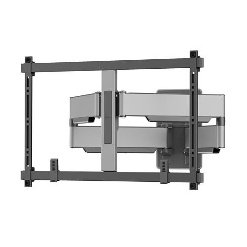 Vogel's TVM 5857 – Extrem Stabile, Schwenkbare TV-Wandhalterung mit Doppelarmen für große, schwere Fernseher bis zu 100 Zoll & 75 kg, TÜV-geprüft, Schwenkbar bis zu 120°, Max. VESA 600x400, Universell Vogel's TVM 5857 – Extrem Stabile, Schwenkbare TV-Wandhalterung mit Doppelarmen für große, schwere Fernseher bis zu 100 Zoll & 75 kg, TÜV-geprüft, Schwenkbar bis zu 120°, Max. VESA 600x400, Universell von Vogel's