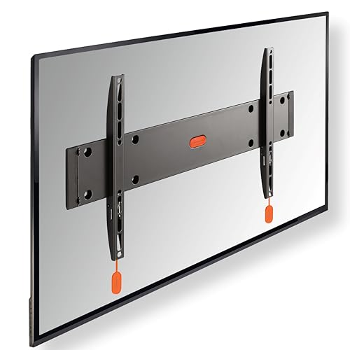 Vogel's Base 05M Flache TV Wandhalterung für 32-55 Zoll Fernseher, Flach, Max. 30 kg, Halterung auch für LED, QLED und OLED Fernseher, TÜV-Zertifiziert, VESA 100 x 100 bis 400 x 400 von Vogel's