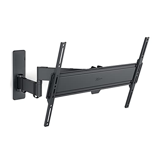 Vogel's Quick TVM 1645 Schwenkbare TV-Wandhalterung für 40-77 Zoll Fernseher, Max. 35 kg, Schwenkbar bis zu 180°, Full-Motion TV Halterung max. VESA 600x400, Universelle Kompatibilität von Vogel's