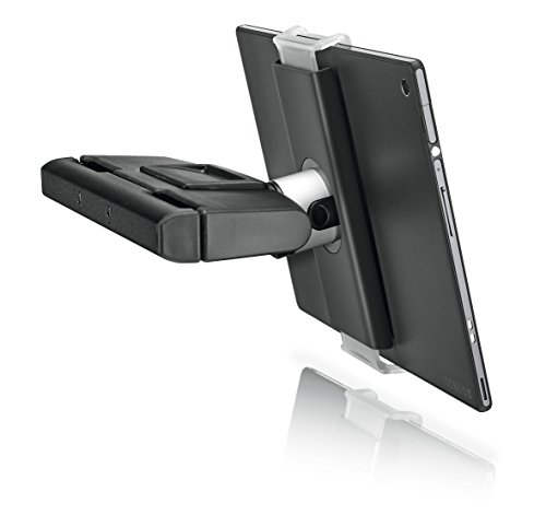 Vogel's TMS 1020 Tablet Kopfstützenhalter für alle Tablets von 7-13 Zoll, Schwenkbar, Bis zu 15° neigbar, Auch geeignet für iPad Air/Mini/Pro, Samsung Galaxy Tab/Note, Nexus 7/10, Schwarz von Vogel's
