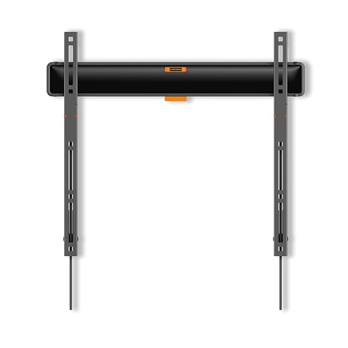 Vogel's TVM 3407 - Feste TV-Wandhalterung für 32-77 Zoll, Sicheres Einrasten mit ClickLoc, Ultra-flach (2,2 cm Wandabstand), Belastbar bis 50 kg, TÜV-Zertifiziert, VESA 100x100 bis 400x400 von Vogel's