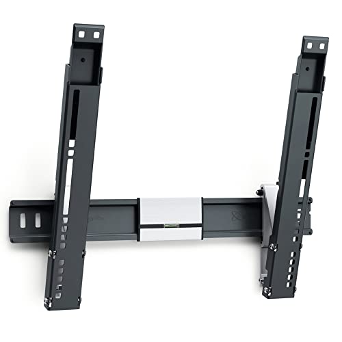 Vogel's Thin 415 neigbare TV-Wandhalterung für 26-55 Zoll (66-140 cm) Fernseher, neigbar, max. 18 kg, max. VESA 400 x 400, ultradünne TV Halterung, TÜV-Zertifiziert, Black, 26-55" von Vogel's