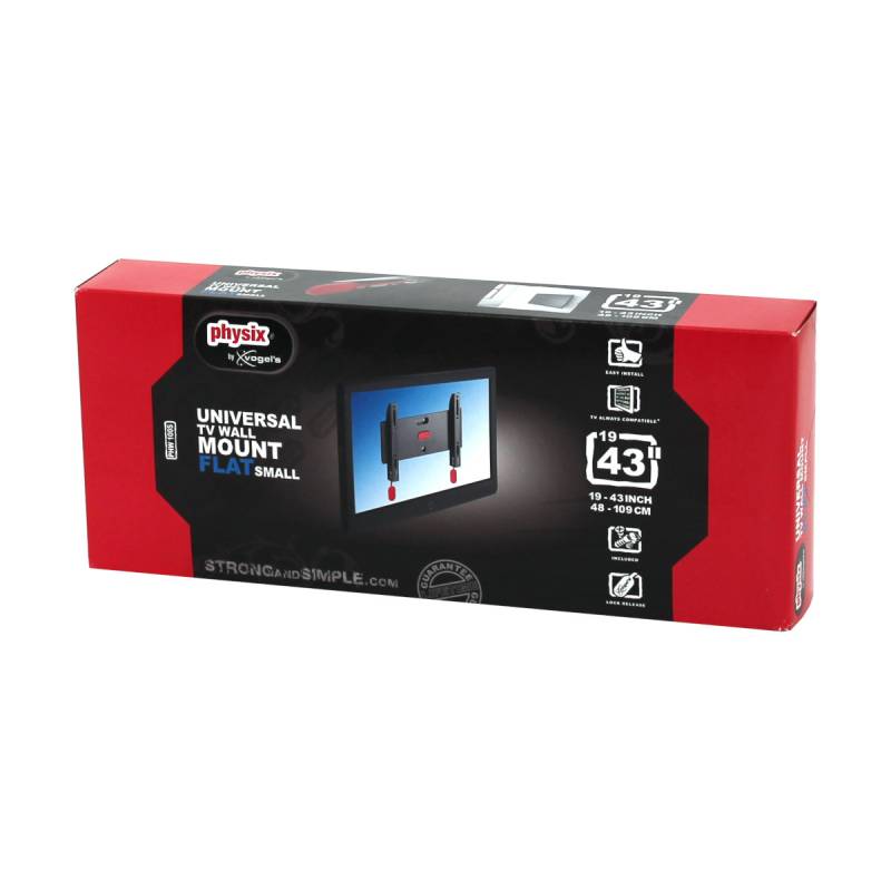 Vogels PHW 100S Physix 19" - 43" TV LCD Wandhalterung schwarz von Vogel´s