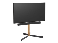 Vogel's Comfort TVS 3695 - Standfuß - für LCD-Fernseher - Holz, Stahl - schwarz, Eiche - Bildschirmgröße: 40-77 - Standfuß von Vogels