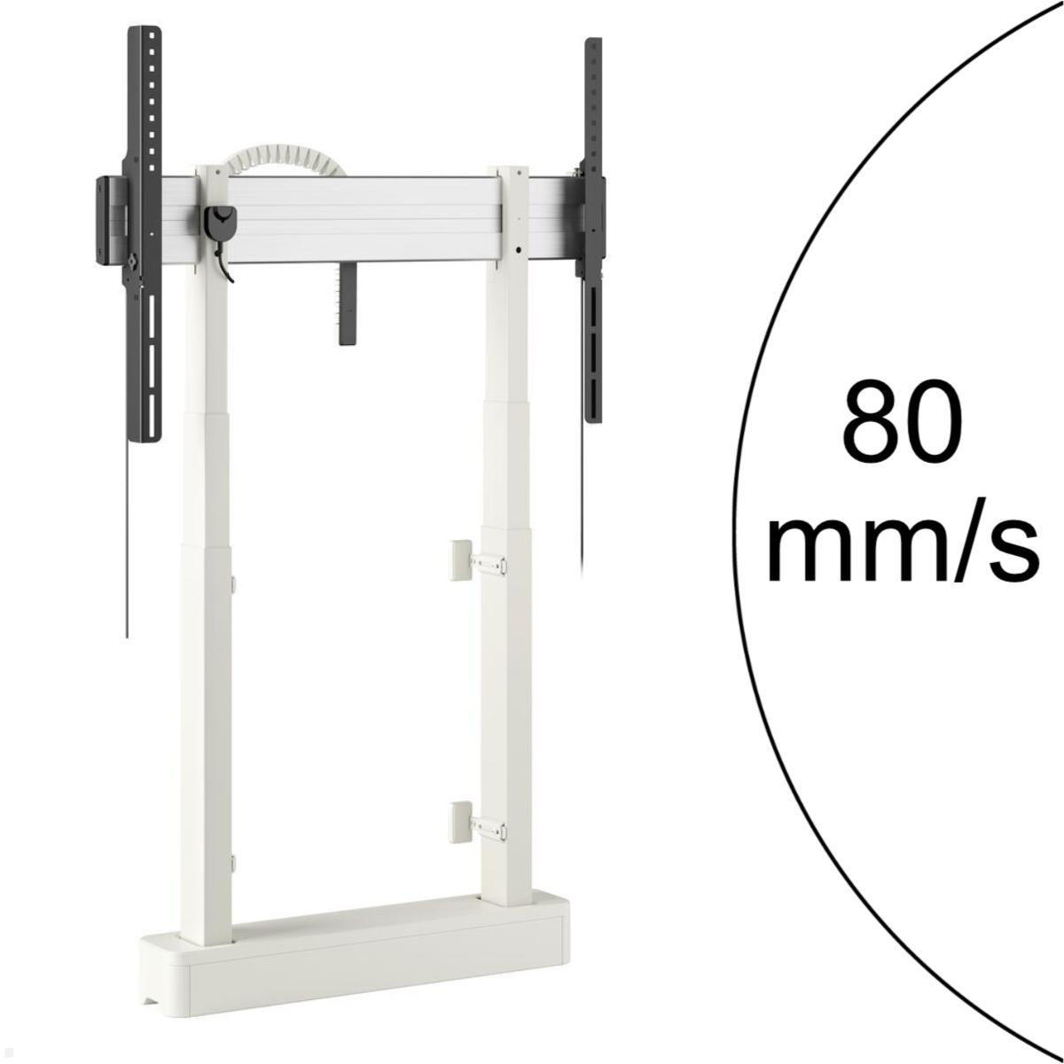 Vogels RISE 2008W elektrischer TV Boden-Wandhalter, 80 mm/s, wei? von Vogels