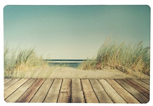 Schreibtischunterlage Motiv: Steg durch Düne 40 x 60 cm abwischbar Strand Meer Sand Urlaub von Vogt Foliendruck GmbH