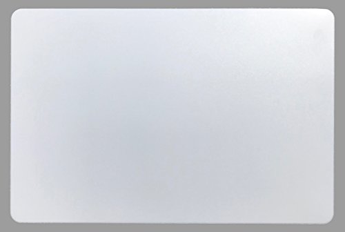 Schreibtischunterlage weiß 40 x 60 cm abwischbar groß von Vogt Foliendruck GmbH