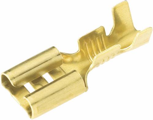Vogt Verbindungstechnik 3833.60 Flachsteckhülse Steckbreite: 6.3mm Steckdicke: 0.8mm 180° Unisolie von Vogt Verbindungstechnik