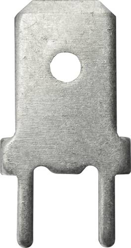 Vogt Verbindungstechnik 3866g.68 Steckzunge Steckbreite: 6.3mm 180° Unisoliert Metall 100St. von Vogt Verbindungstechnik