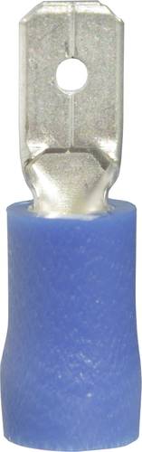 Vogt Verbindungstechnik 393408S Flachstecker Steckbreite: 4.8mm Steckdicke: 0.8mm 180° Teilisoliert von Vogt Verbindungstechnik