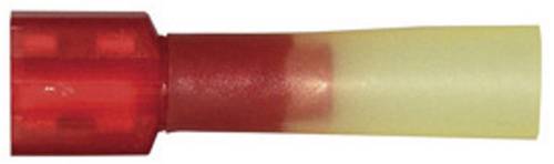 Vogt Verbindungstechnik 3963sh Flachsteckhülse Steckbreite: 6.3mm Steckdicke: 0.8mm Vollisoliert Rot von Vogt Verbindungstechnik
