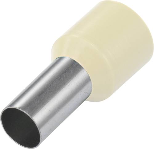 Vogt Verbindungstechnik 460812 Aderendhülse 10mm² Teilisoliert Elfenbein 100St. von Vogt Verbindungstechnik