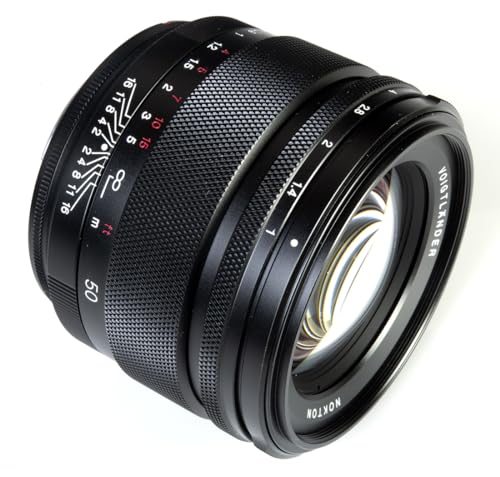 Voigtlander RF 50 mm f/1.0 Nokton Asphärisches GA-Objektiv für Canon RF von Voigtlander