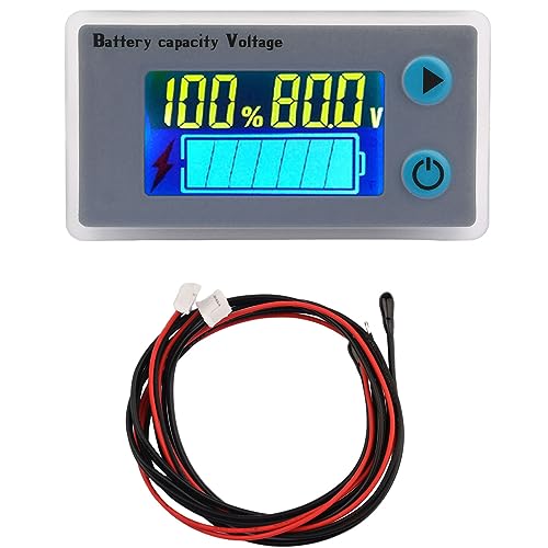 VOKTTA Digitaler Batterie Kapazitätsprüfer 12V 24V 36V 48V Battery Capacity Monitor 10-100V Programmierbarer Batteriest Spannung Temperatur Meter Gauge LCD-Anzeige VOKTTA Digitaler Batterie Kapazitätsprüfer 12V 24V 36V 48V Battery Capacity Monitor 10-100V Programmierbarer Batteriest Spannung Temperatur Meter Gauge LCD-Anzeige von Voktta