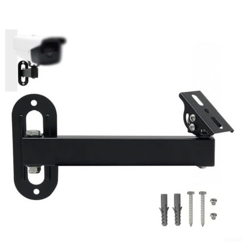 Volakebeing Projektor-Wandhalterung, faltbarer Gasfederarm, verstellbare Projektor-Wandhalterung, um 360 ° drehbar, 90 ° nach unten neigbar, schwenkbarer 180°-Arm mit 1/4-Zoll-Gewinde (35 cm) von Volakebeing