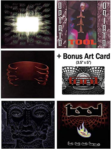Werkzeug: Komplette Studio-Album-CD-Sammlung mit Bonus-Kunstkarte von Volcano