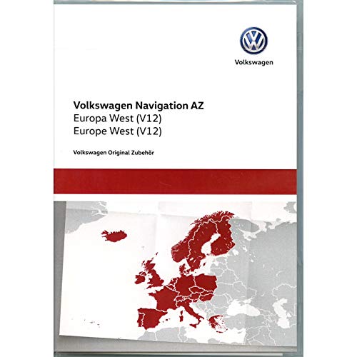 Volkswagen 3AA051866BE SD-Karte Navigation V12 Europa RNS 315 Navigationssystem Navi Software, nur für Plattform AZ von Volkswagen