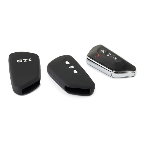 Volkswagen 5H0087012041 Schlüsselcover GTI Schriftzug Logo Zündschlüssel Blende Cover, schwarz *** für VW Golf 8 (5H) mit 3-Tasten-Schlüssel *** von Volkswagen