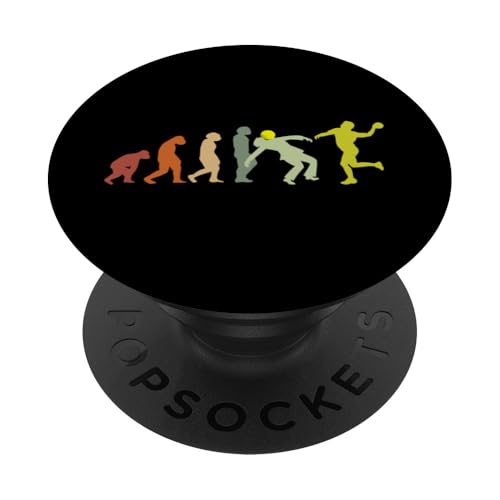 Evolution Völkerball Brennball Feuerball Spot Lehrer fun PopSockets Klebender PopGrip von Volleyball Sport Training Zubehör Geschenke Shirts