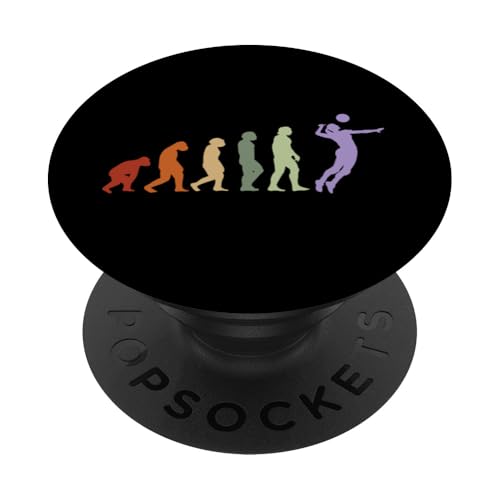 Evolution Volleyball Volleyballer Beachvolleyball Spiel fun PopSockets Klebender PopGrip Evolution Volleyball Volleyballer Beachvolleyball Spiel fun PopSockets Klebender PopGrip von Volleyball Sport Training Zubehör Geschenke Shirts
