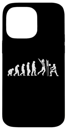 Evolution Volleyball Volleyballer Beachvolleyball Training Hülle für iPhone 14 Pro Max von Volleyball Sport Training Zubehör Geschenke Shirts