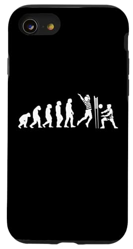 Evolution Volleyball Volleyballer Beachvolleyball Training Hülle für iPhone SE (2020) / 7 / 8 von Volleyball Sport Training Zubehör Geschenke Shirts