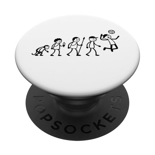 Evolution Volleyball Volleyballer Strichmänchen Volleyball PopSockets Klebender PopGrip Evolution Volleyball Volleyballer Strichmänchen Volleyball PopSockets Klebender PopGrip von Volleyball Sport Training Zubehör Geschenke Shirts
