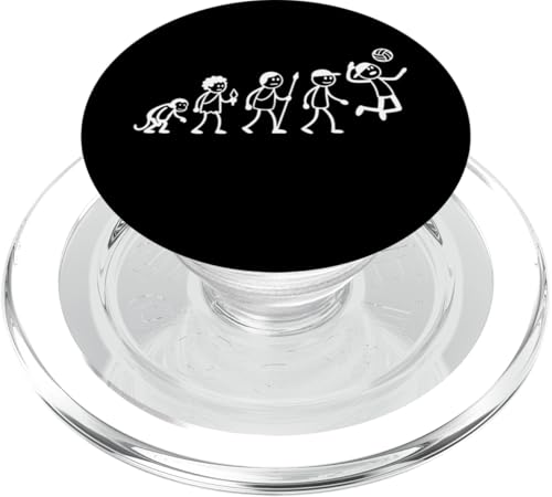 Evolution Volleyball Volleyballer Strichmänchen Volleyball PopSockets PopGrip für MagSafe Evolution Volleyball Volleyballer Strichmänchen Volleyball PopSockets PopGrip für MagSafe von Volleyball Sport Training Zubehör Geschenke Shirts