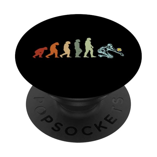 Evolution Volleyball Volleyballer Team Beachvolleyball Sport PopSockets Klebender PopGrip Evolution Volleyball Volleyballer Team Beachvolleyball Sport PopSockets Klebender PopGrip von Volleyball Sport Training Zubehör Geschenke Shirts