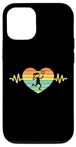 Frauen Volleyballerin Strichmänchen Volleyball Hülle für iPhone 12/12 Pro von Volleyball Sport Training Zubehör Geschenke Shirts