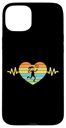 Frauen Volleyballerin Strichmänchen Volleyball Hülle für iPhone 15 Plus Frauen Volleyballerin Strichmänchen Volleyball Hülle für iPhone 15 Plus von Volleyball Sport Training Zubehör Geschenke Shirts