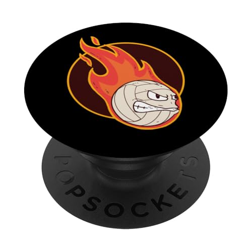 Volleyball Brennball Beachvolleyball Training Volleyballer PopSockets Klebender PopGrip Volleyball Brennball Beachvolleyball Training Volleyballer PopSockets Klebender PopGrip von Volleyball Sport Training Zubehör Geschenke Shirts