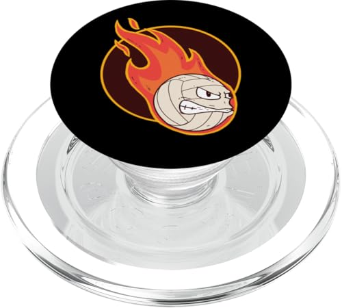 Volleyball Brennball Beachvolleyball Training Volleyballer PopSockets PopGrip für MagSafe Volleyball Brennball Beachvolleyball Training Volleyballer PopSockets PopGrip für MagSafe von Volleyball Sport Training Zubehör Geschenke Shirts