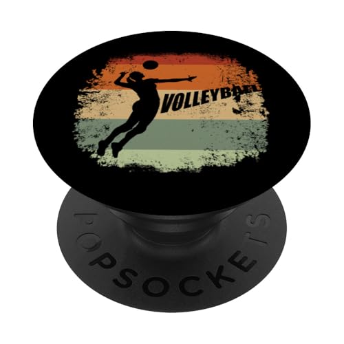 Volleyball Volleyballer Beachvolleyball Training Freizeit PopSockets Klebender PopGrip Volleyball Volleyballer Beachvolleyball Training Freizeit PopSockets Klebender PopGrip von Volleyball Sport Training Zubehör Geschenke Shirts