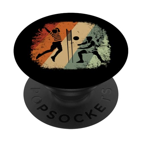 Volleyball Volleyballer Strand Beachvolleyball Training fun PopSockets Klebender PopGrip Volleyball Volleyballer Strand Beachvolleyball Training fun PopSockets Klebender PopGrip von Volleyball Sport Training Zubehör Geschenke Shirts