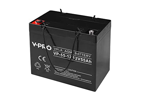Batterie AGM VPRO 12V 55Ah Batterie AGM VPRO 12V 55Ah von Volt Polska
